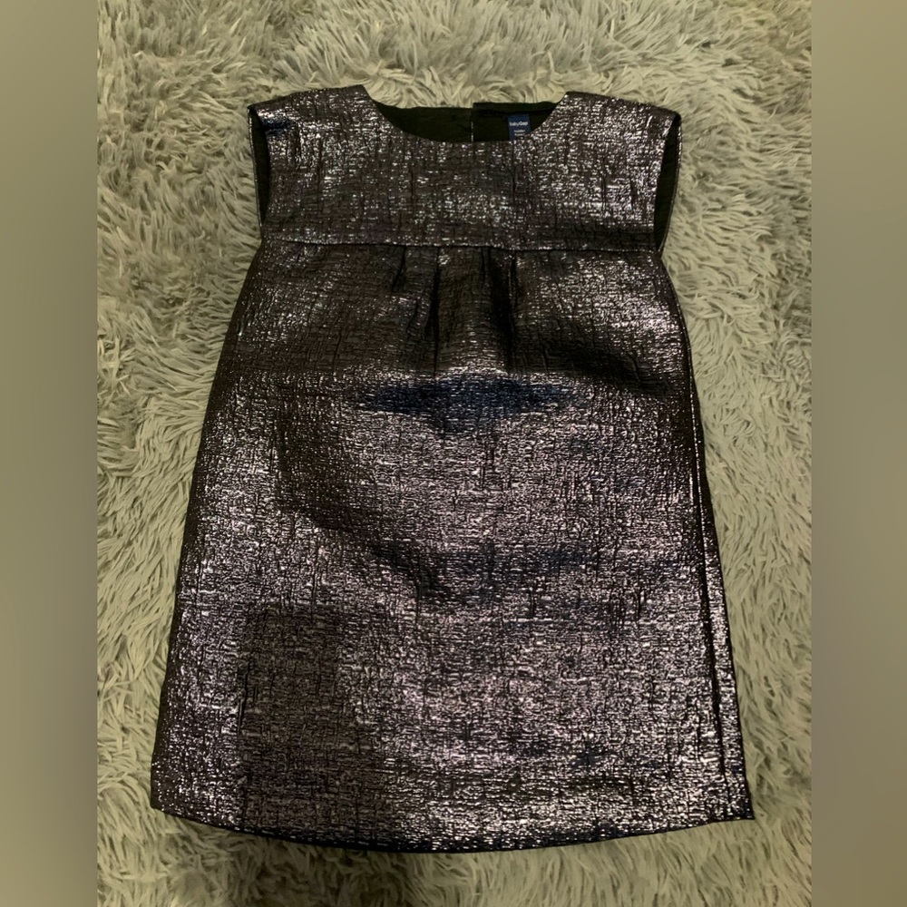 Gap Black Metallic Dress 4T